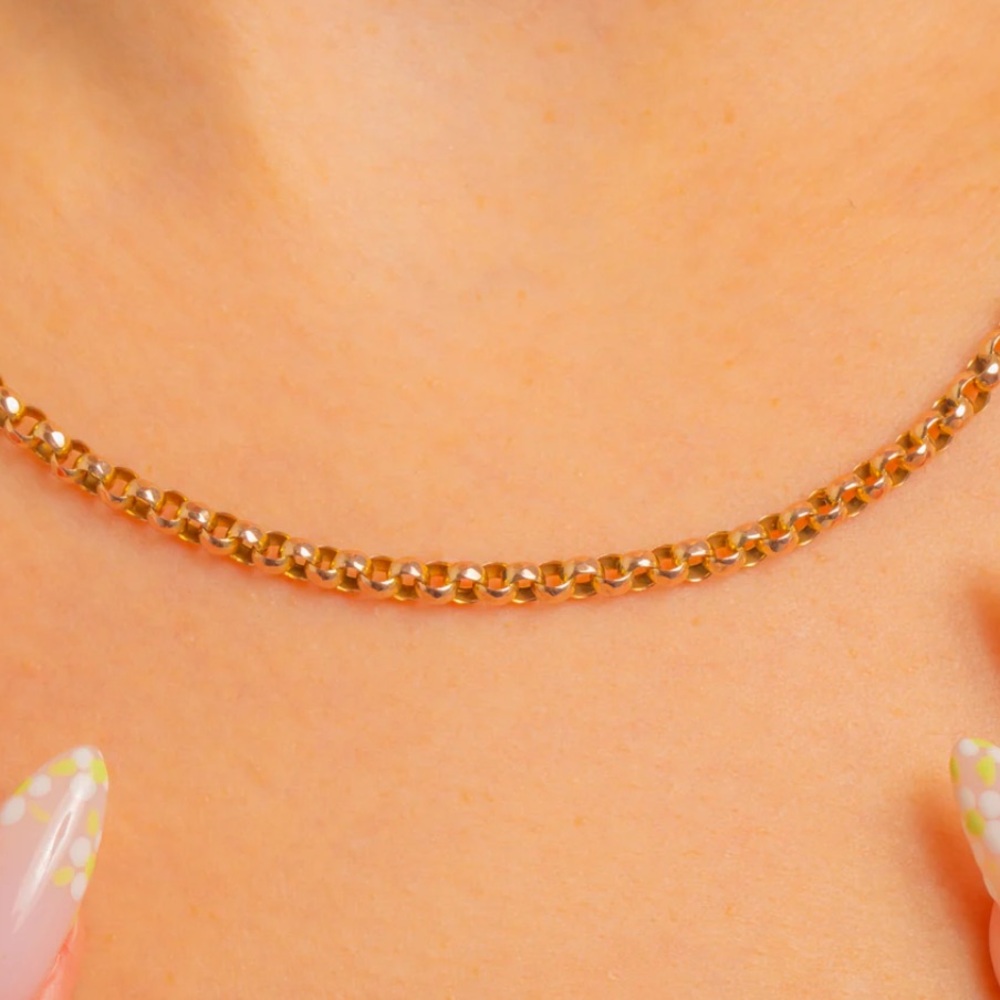 Antique Victorian 9ct Gold Chain with Dog Clip - Picture 6 of 7